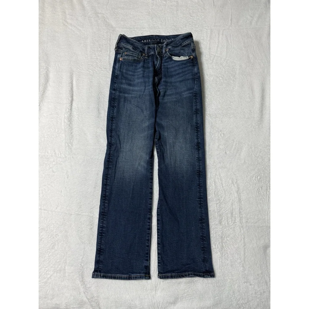American Eagle Jeans Mens 24x28 Blue Original‎ Bootcut Medium Wash